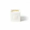 Coton Colors Happy Everything By Coton Colors White Small Dot Mini Nesting Cube Medium